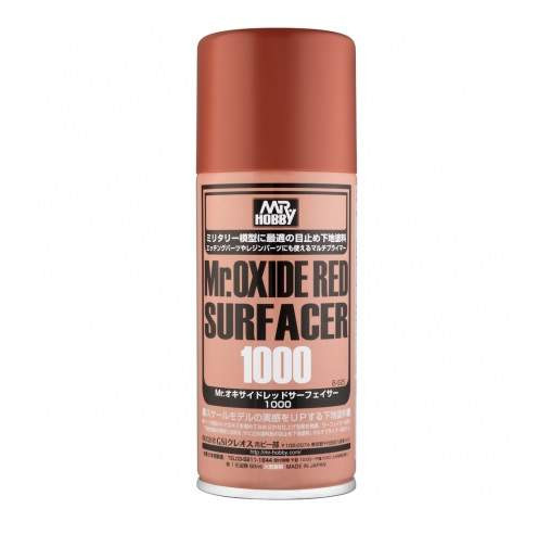 Mr.Hobby Mr.Oxide Red Surfacer Spray 1000 B-525