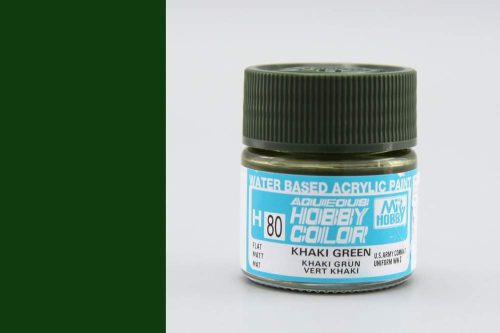 Mr.Hobby Aqueous Hobby Color H-080 Khaki Green