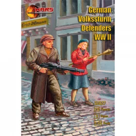 Mars Figures 1:32 WWII German Volkssturm Defenders