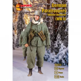 Mars Figures 1:32 WWII German Paratroopers (Winter Uniform)
