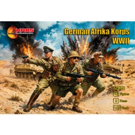 Mars Figures 1:32 WWII German Afrika Korps