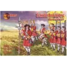 Mars Figures 1:72 Saxon Infantry, Northern war