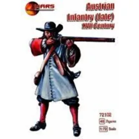 Mars Figures 1:72 Austrian infantry(late), XVII century