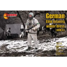 Mars Figures 1:72 WWII German elite infantry,winter dress