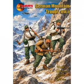 Mars Figures 1:72 WWII German Mountain Troops