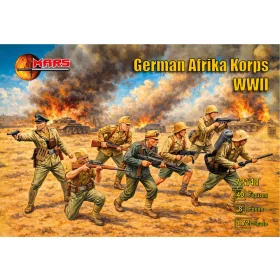 Mars Figures 1:72 WWII German Afrika Korps