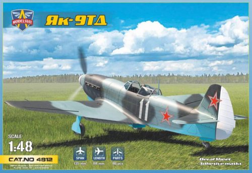 Modelsvit 1:48 Yak-9TD Soviet WWII fighter repülő makett