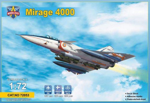 Modelsvit 1:72 Mirage 4000 (+ new sprues with armament)