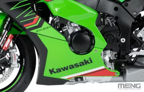 MENG-Model 1:9 Kawasaki Ninja ZX-10R KRT Edition (Pre-colored Edition)