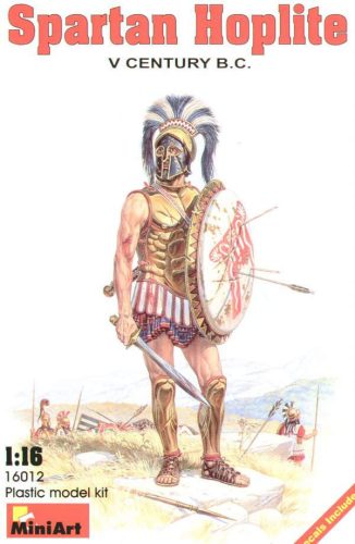 Miniart 1:16 Spartan Hoplite V century B.C.