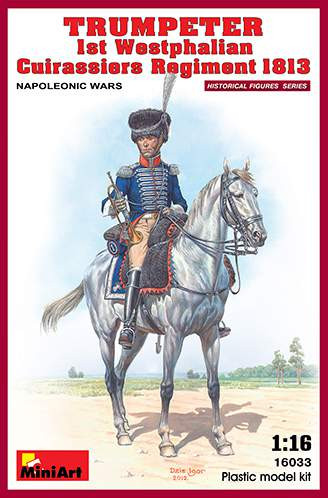 Miniart 1:16 - 1st Westphalian Cuirassier Trumpeter