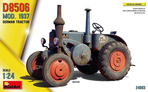 Miniart 1:24 German Tractor D8506 Mod. 1937