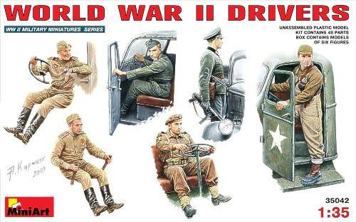 Miniart 1:35 World War II Drivers