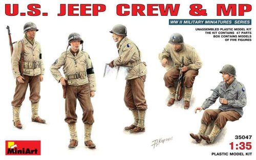 Miniart 1:35 US Jeep crew