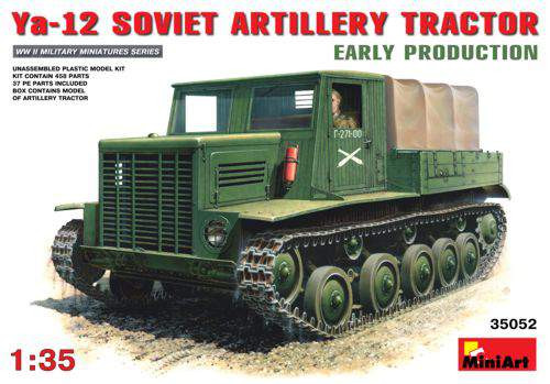 Miniart 1:35 Soviet artillery tractor Ya-12
