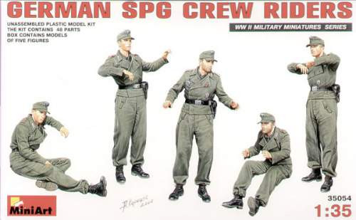 Miniart 1:35 German (WWII) SPG crew riders