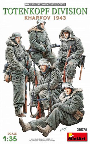 Miniart 1:35 Totenkopf Division (Kharkov 1943) figura makett