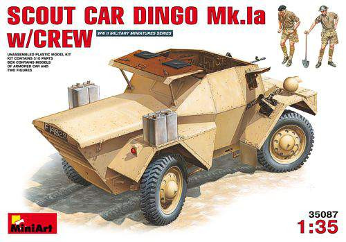 Miniart 1:35 Daimler Dingo Mk.1a with crew
