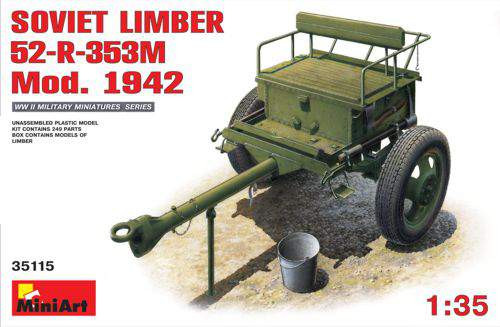 Miniart 1:35 Soviet Limber 52-R-353M Mod. 1942