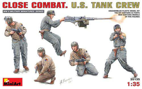 Miniart 1:35 Close Combat U.S. Tank Crew
