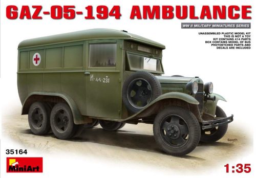 Miniart 1:35 - GAZ-05-194 Ambulance
