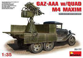 Miniart 1:35 - GAZ-AAA w/Quad M-4 Maxim