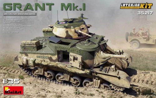 Miniart 1:35 Grant Mk.I Interior Kit harcjármű makett