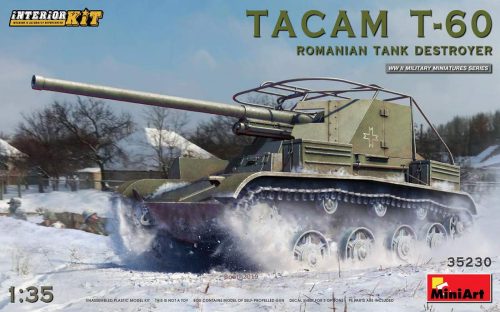 Miniart 1:35 Tacam T-60 Romanian Tank Destroyer. Interior Kit
