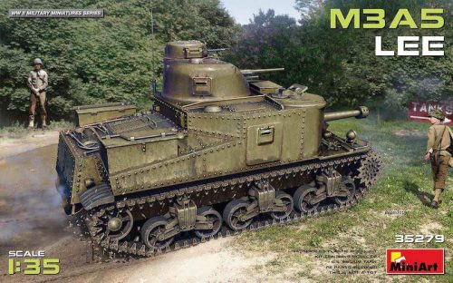 Miniart 1:35 M3A5 Lee harcjármű makett