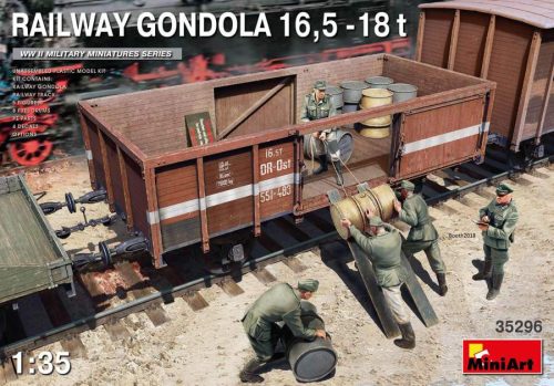 Miniart 1:35 Railway Gondola 16,5-18 t