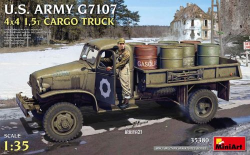 Miniart 1:35 U.S. Army G7107 4X4 1,5t Cargo truck