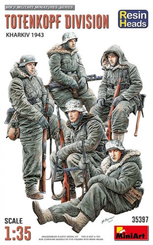 Miniart 1:35 Totenkopf division Kharkov 1943. Resin heads