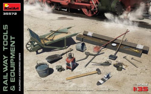 Miniart 1:35 Railway Tools & Equipment 