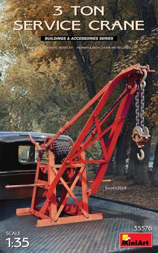 Miniart 1:35 3 Ton Service Crane