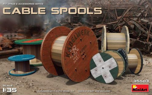 Miniart 1:35 Cable Spools