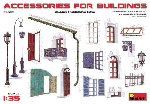 Miniart 1:35 Accessories for Buildings