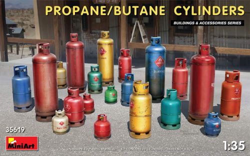 Miniart 1:35 Propane/Butane Cylinders