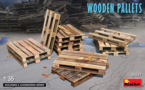 Miniart 1:35 Wooden pallets x 12.