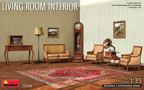 Miniart MT35646 1:35 Living Room Interior