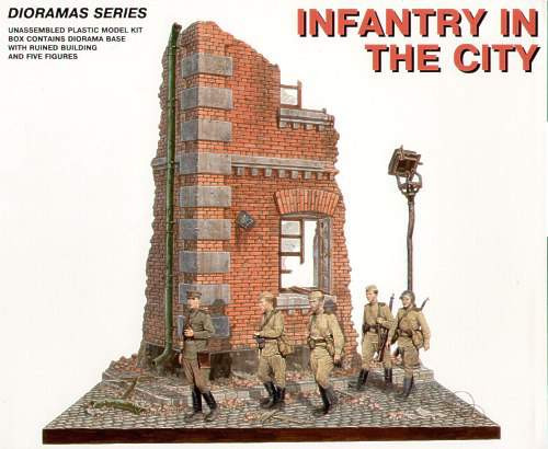 Miniart 1:35 - Infantry in the City Diorama
