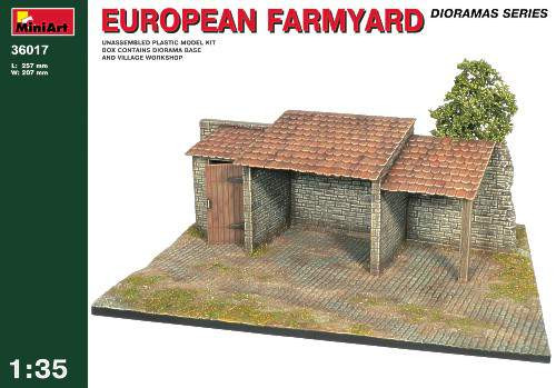 Miniart 1:35 - European Farmyard Diorama