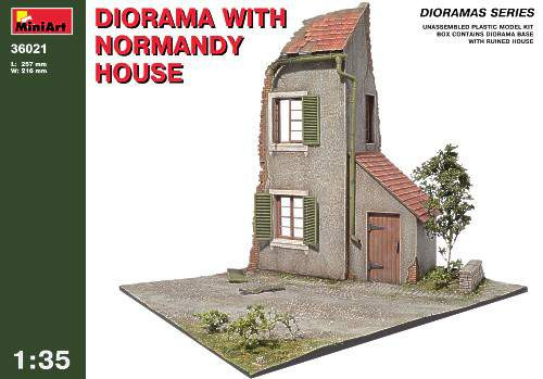Miniart 1:35 - Diorama with Normandy House