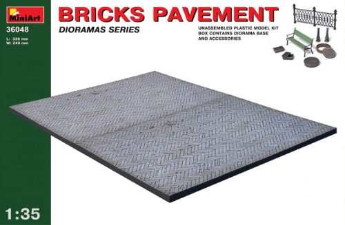 Miniart 1:35 Brick Pavement