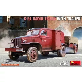 Miniart 1:35 K-51 Radio Truck w/ Trailer
