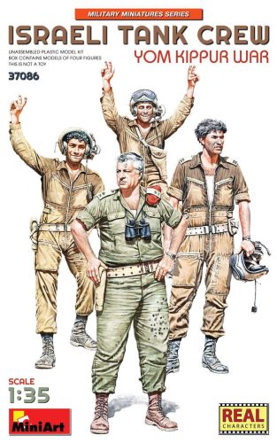 Miniart 1:35 Israeli Tank Crew. Yom Kippur War