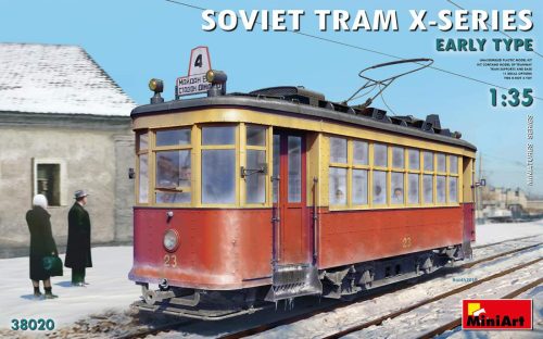 Miniart 1:35 Soviet Tram ”X”-Series. Early Type