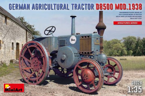 Miniart 1:35 German Agricultural Tractor D8500 Mod. 1938