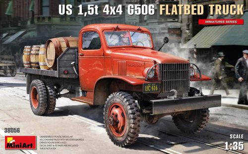 Miniart 1:35 US 1,5t 4x4 G506 Flatbed truck