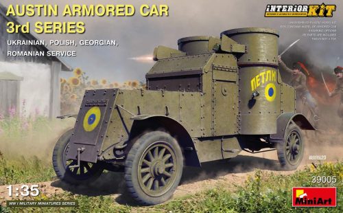 Miniart 1:35 Austin Armored Car 3rd Series Interior Kit