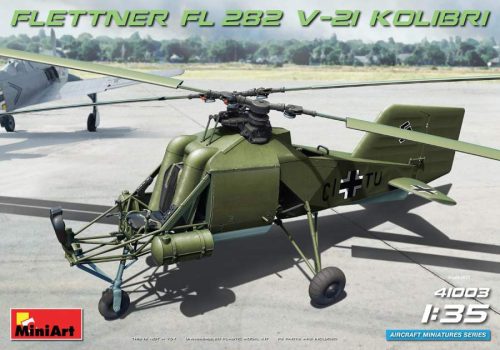 Miniart 1:35 Flettner Fl 282 V-21 Kolibri helikopter makett